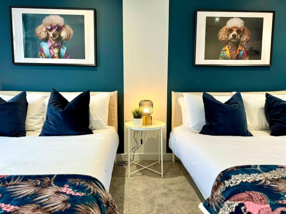 3Br Westbourne Delight - Near Beach & Bournemouth! Luaran gambar